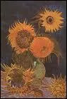 Qui a peint Vase avec cinq tournesols ?