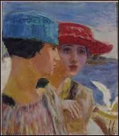 Qui a peint 'Jeunes filles  la mouette' ?