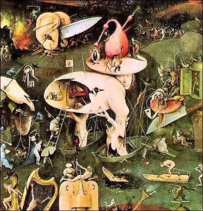 Quel peintre a ralis ce tableau intitul 'La Vision de l'Enfer' ?