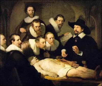 Cette peinture est d'un peintre clbre. C'est l'un des plus grands peintres de l'cole hollandaise. (1606-1669)