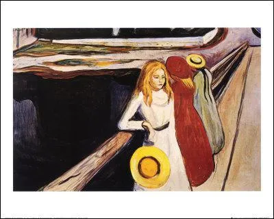 Qui a peint 'Jeunes filles sur le pont' ?