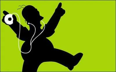 A quel objet fait rfrence cette affiche d'Homer ?