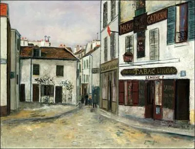 Qui a peint Restaurant de la mre Catherine Montmartre ?