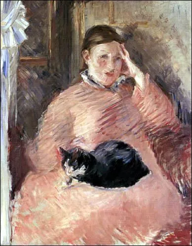 Qui a peint Femme avec le chat ?