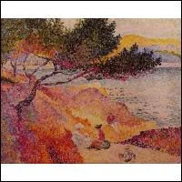 Qui a peint 'La plage de St Clair' ?