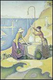 Qui a peint 'Femmes au puits' ?