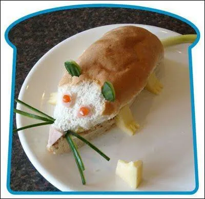 A quoi te fait penser ce sandwich ?