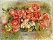 Qui a peint Bouquet de roses dans un vase ?