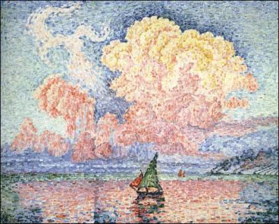 Qui a peint Nuage rose  Antibes ?