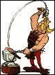 Bandes Dessines. Forgeron du village d'Astrix.