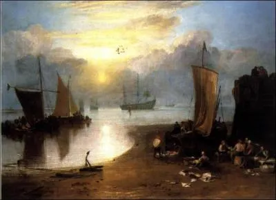 Qui a peint Soleil montant de la brume ?