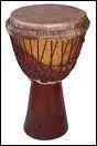 Instrument de percussion africain trs  la mode en France depuis quelques annes, (invitable d'ailleurs dans les festivals, ouin ! ) qu'est-ce ?