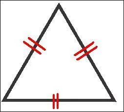 Combien mesure chaque angle d'un triangle équilatéral ?