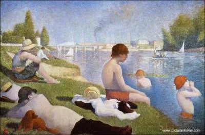 Quelle est la date de ce tableau de George Seurat (Une Baignade  Asnire) ?