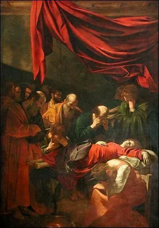 Quelle est la date de ce tableau du Caravage (La Mort de la Vierge) ?