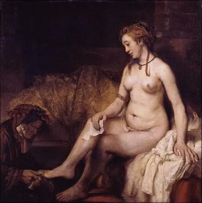 Quelle est la date de ce tableau de Rembrandt ( La Bethsabe au bain tenant la lettre de David) ?