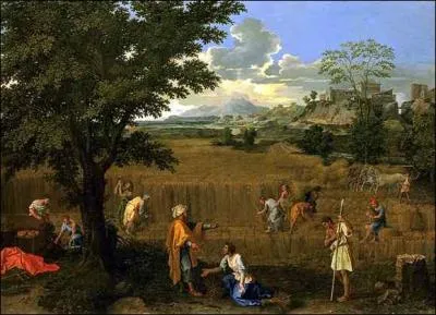 Quelle est la date de ce tableau de Poussin (L'Ete ou Ruth et Booz) ?