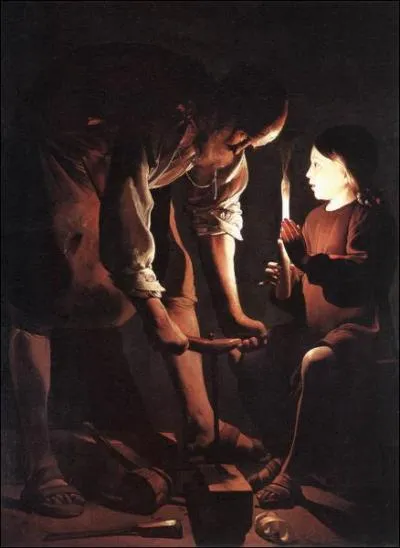 Quelle est la date de ce tableau de George De La Tour (Saint Joseph Charpentier)