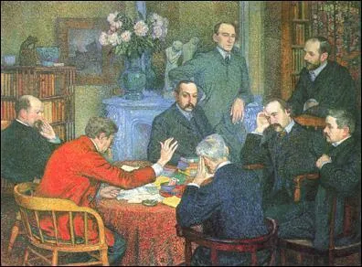 Qui a peint cette scne d'intrieur ?