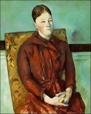 Qui a représenté sa femme dans un fauteuil jaune ?