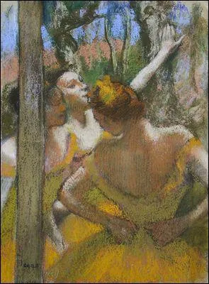Qui a peint 'Danseuses en jaune' ?