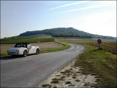 Un tout petit mont compltement inconnu mais je n'ai pas pu l'ignorer. Du haut de ses 240m il domine le village de Bergres-les-Vertus dans la Marne. Pensez au doyen du site et cliquez sur :