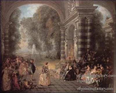 En France, dans le domaine de la peinture, quel est le principal reprsentant du style rococo ?