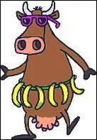 Qu'est-ce qu'un taureau avec un string ?