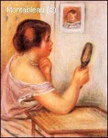 Quel peintre a ralis 'Gabrielle portant un miroir et portrait de Coco' ?