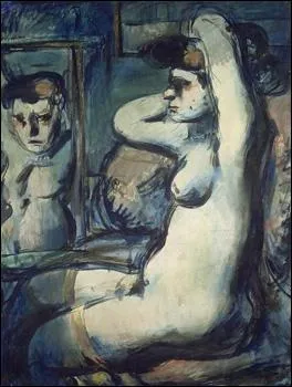 Quel peintre a ralis 'Fille au miroir' ?