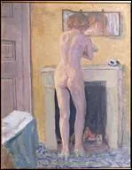 Quel peintre a ralis 'Nu devant le miroir' ?