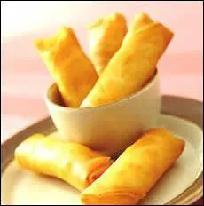 Les nems sont sucrs en Chine.