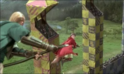 Lors du match de Quidditch qui oppose Serpentard  Gryffondor, que se passe-t-il exactement ?