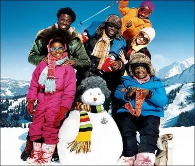 Jean-Gabriel emmne sa petite famille pour la premire fois en vacances de neige...