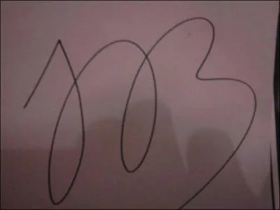 De qui est cet autographe ?