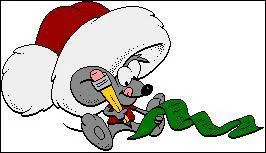 Quel animal est dguis pour Nol ?