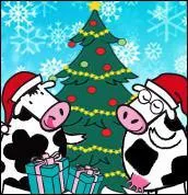 Quel animal est dguis pour Nol ?