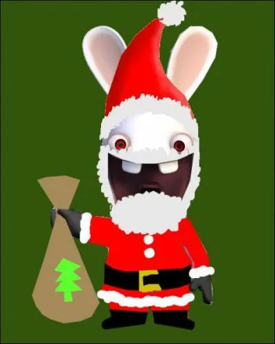 Qui est dguis en Pre Nol ?