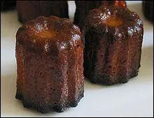 Croustillant  l'extrieur et moelleux  l'intrieur ce petit gteau est une spcialit de Bordeaux. Quel est son nom ?