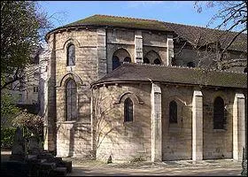 Eglise modeste, mais une des plus anciennes de Paris