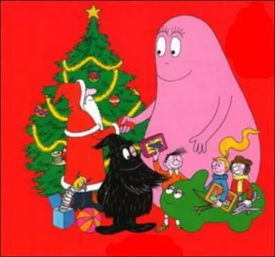 Qui est en compagnie du Pre Nol ?