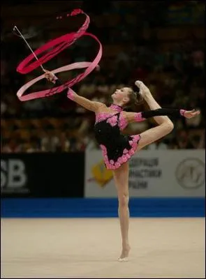 Quelle discipline cette fille pratique-t-elle ?