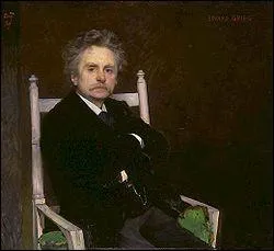 Musicien (1843-1907), compositeur de la musique de Peer Gynt :