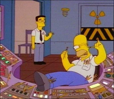 Et l , qui se trouve derrire Homer ?