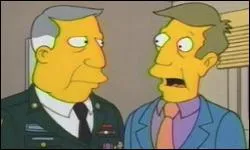 Comment se nomme la personne  ct du principal Skinner ?