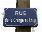 Barbara a joliment chant Nantes en disant qu'il y pleut. Il y est question d'un rendez-vous rue de la Grange au loup. Vous souvenez-vous  quel numro ?