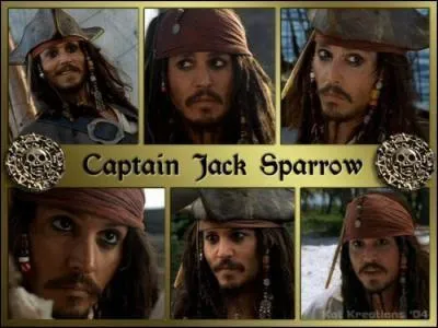 Comment s'appelle son personnage dans  Pirates des Carabes  ?