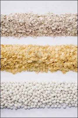 On peut donner du maïs, de l'orge ou de l'avoine aux chevaux :