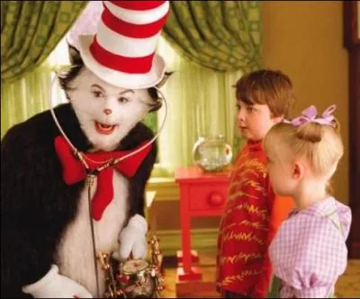 Dans 'Le Chat Chapeaut', Dakota a la chance de donner la rplique  un grand acteur comique. Lequel ?