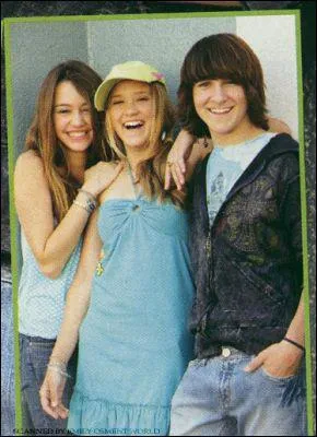 Qui sont les meilleurs amis d'Hannah Montana/Miley Stewart ?